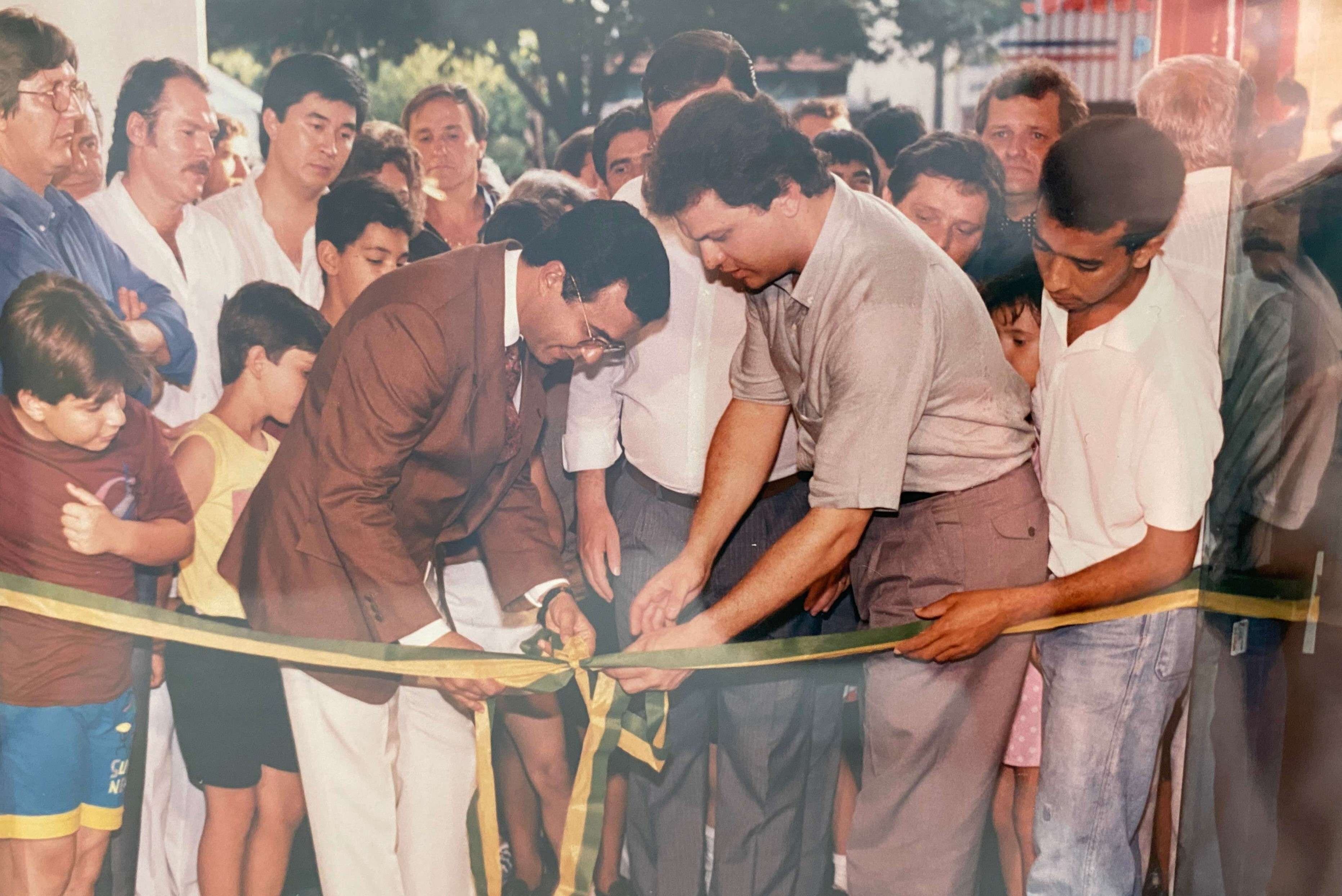 Inauguração do Avenida Center - 1989