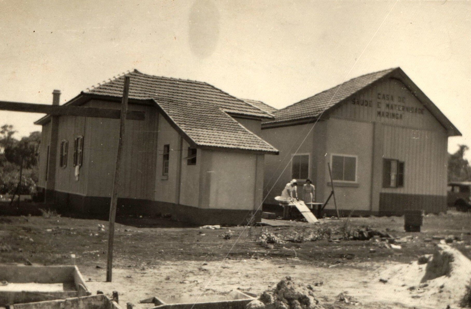 Casa de Saúde e Maternidade Maringá - Anos 1940