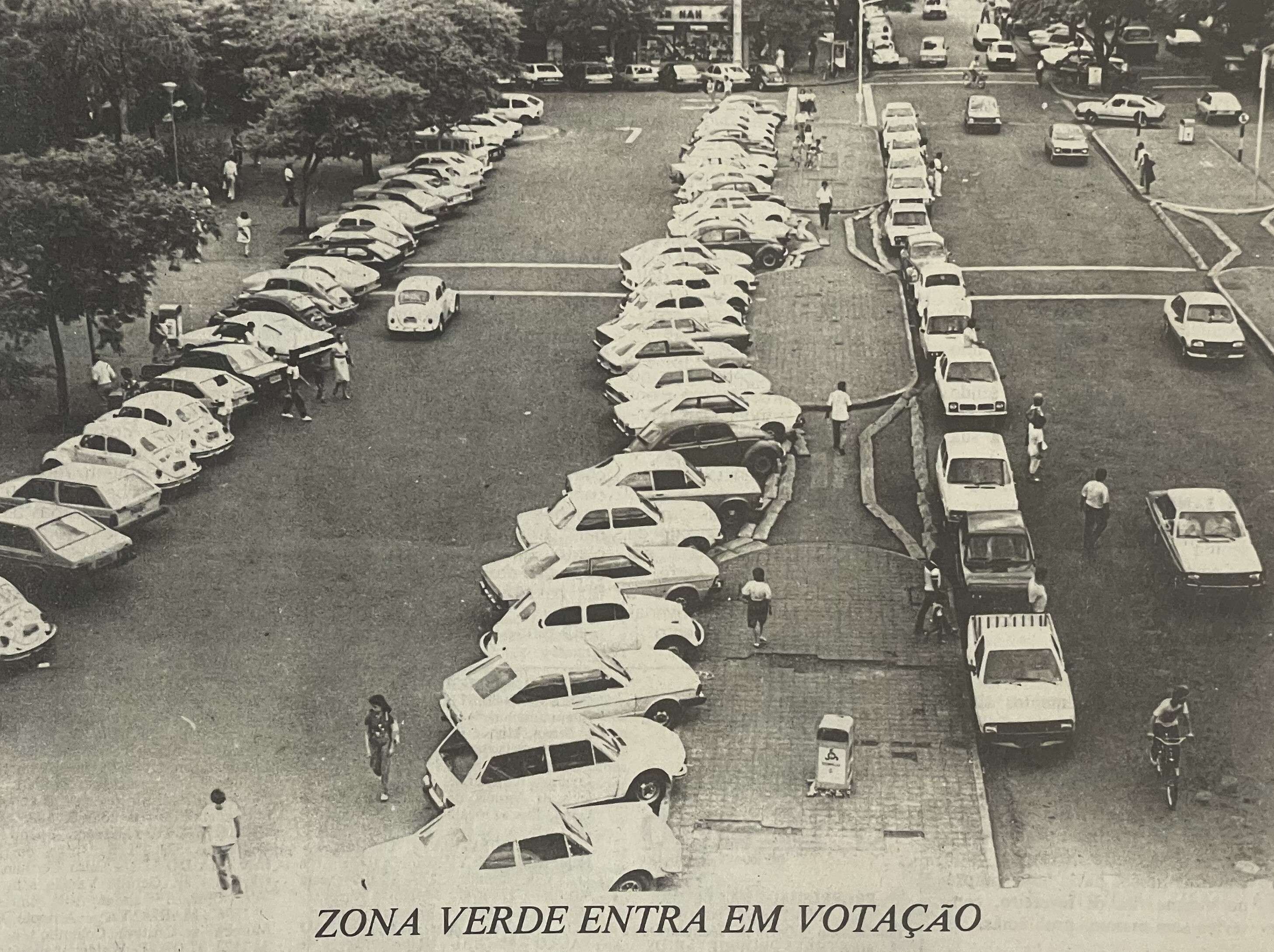 Início da Zona Verde - 1986