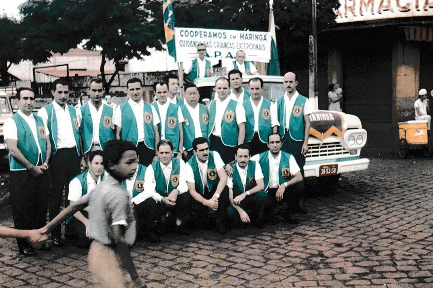 Lions Clube em prol da Apae - Anos 1967