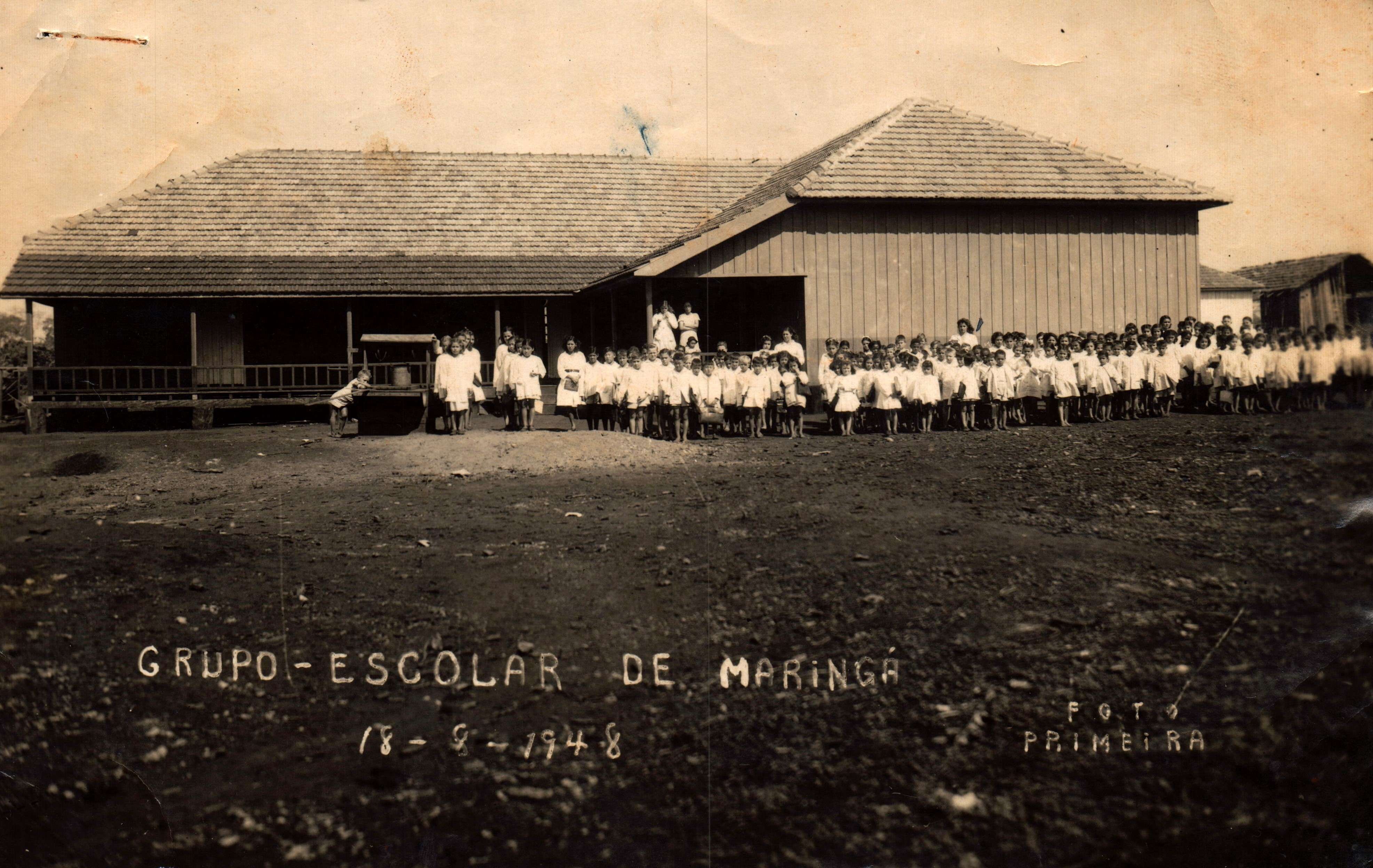 Grupo Escolar de Maringá - 1948