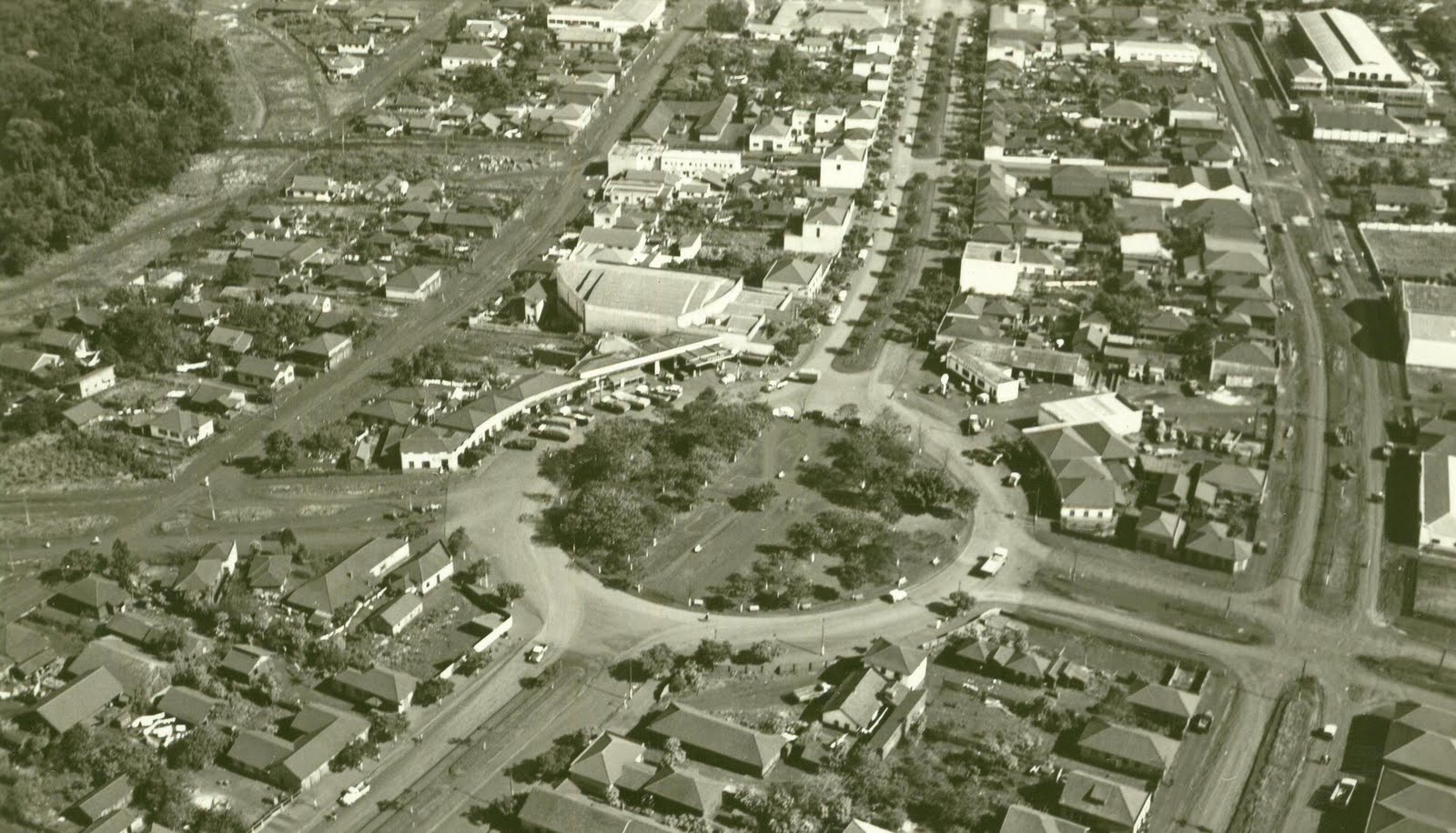 Praça Rocha Pombo - 1960