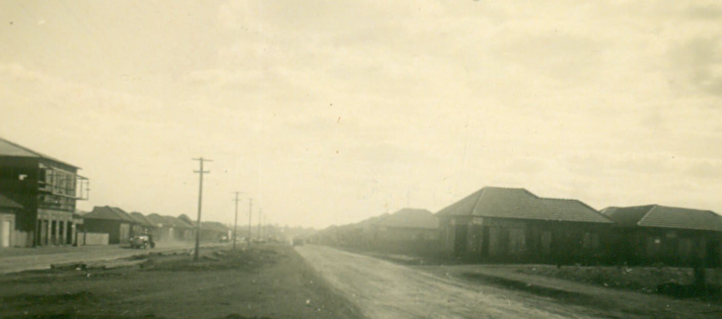 Avenida Brasil, na Vila Operária - 1951