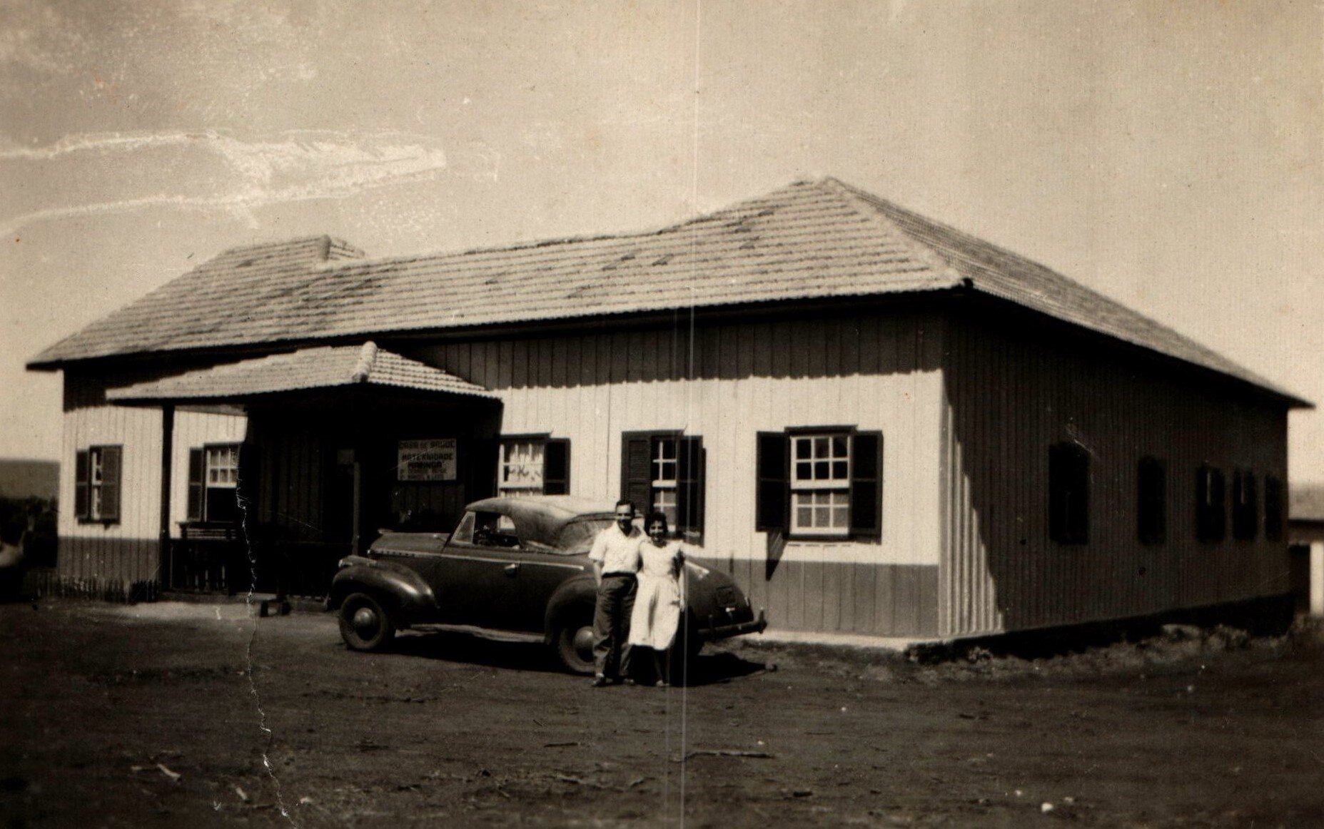 Casa de Saúde e Maternidade Maringá - Final dos anos 1940