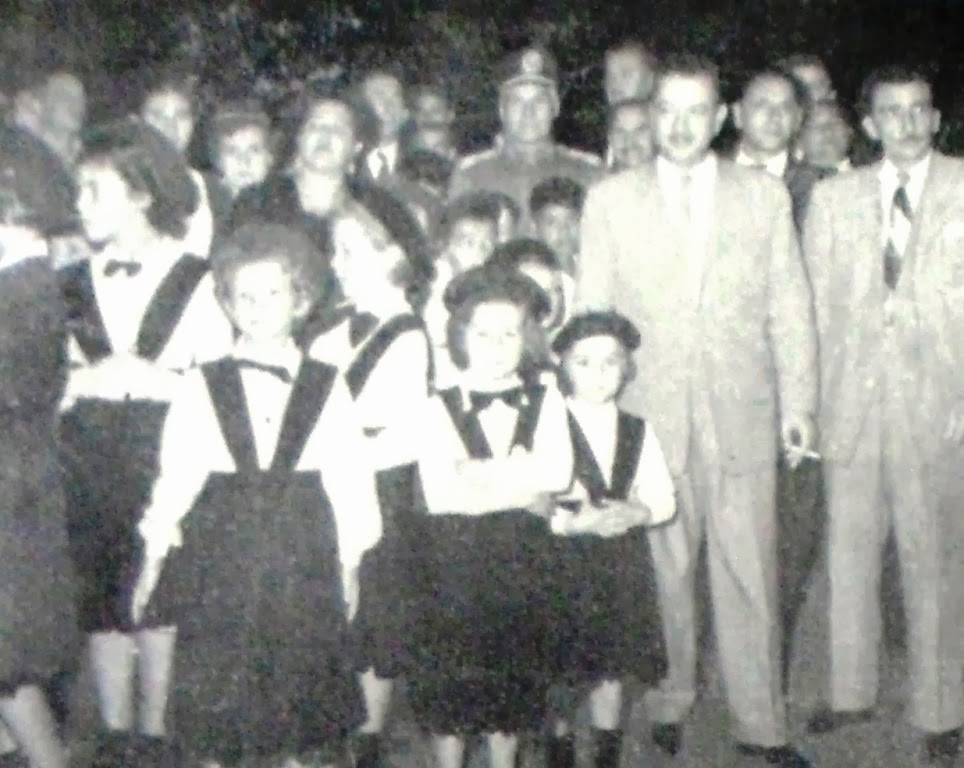 Ginásio Maringá - apresentações ao Governador - 1953
