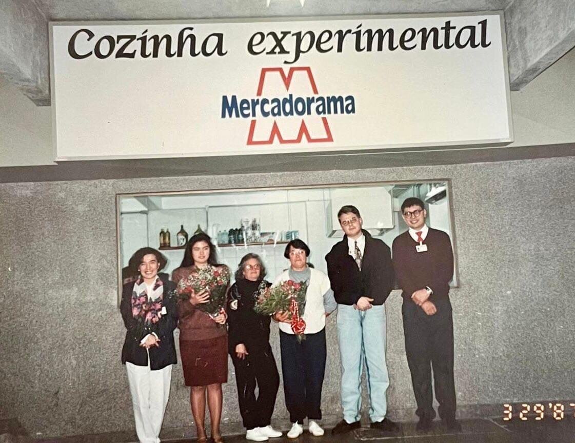 Cozinha experimental do Mercadorama - 1992