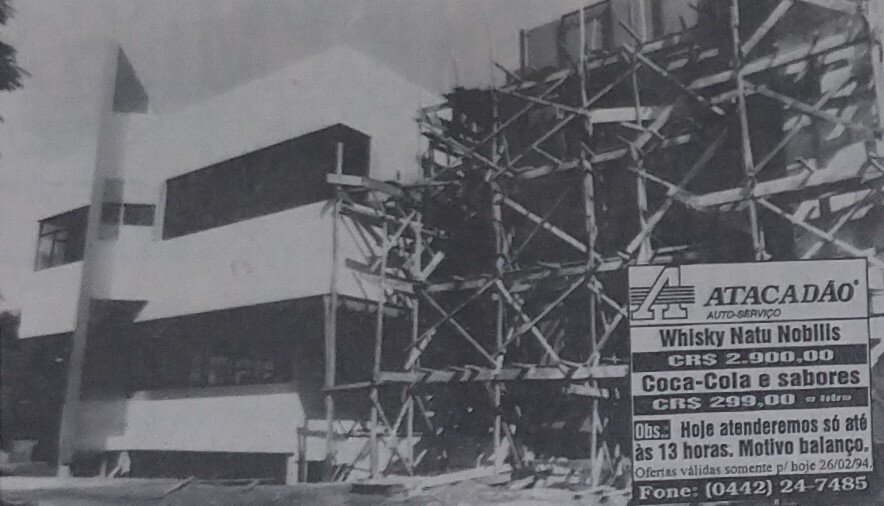 Câmara Municipal em obras - 1994