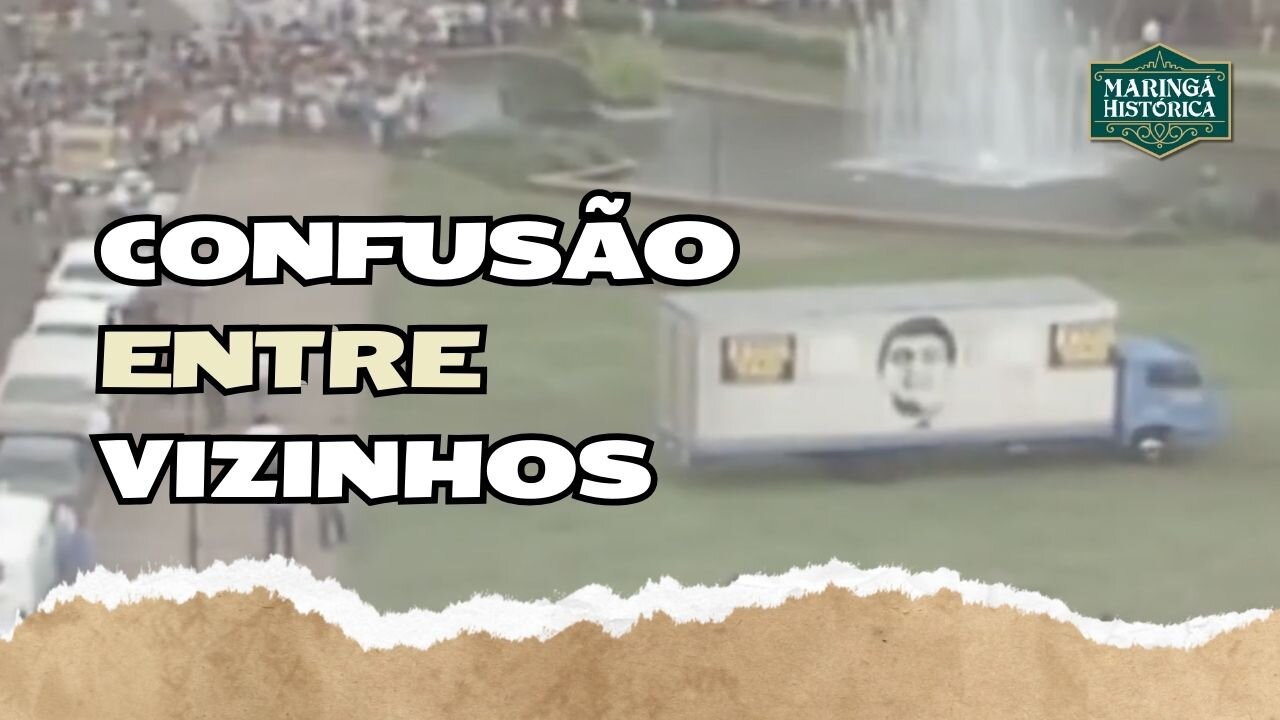 Rolo e confusão com o Caminhão do Faustão