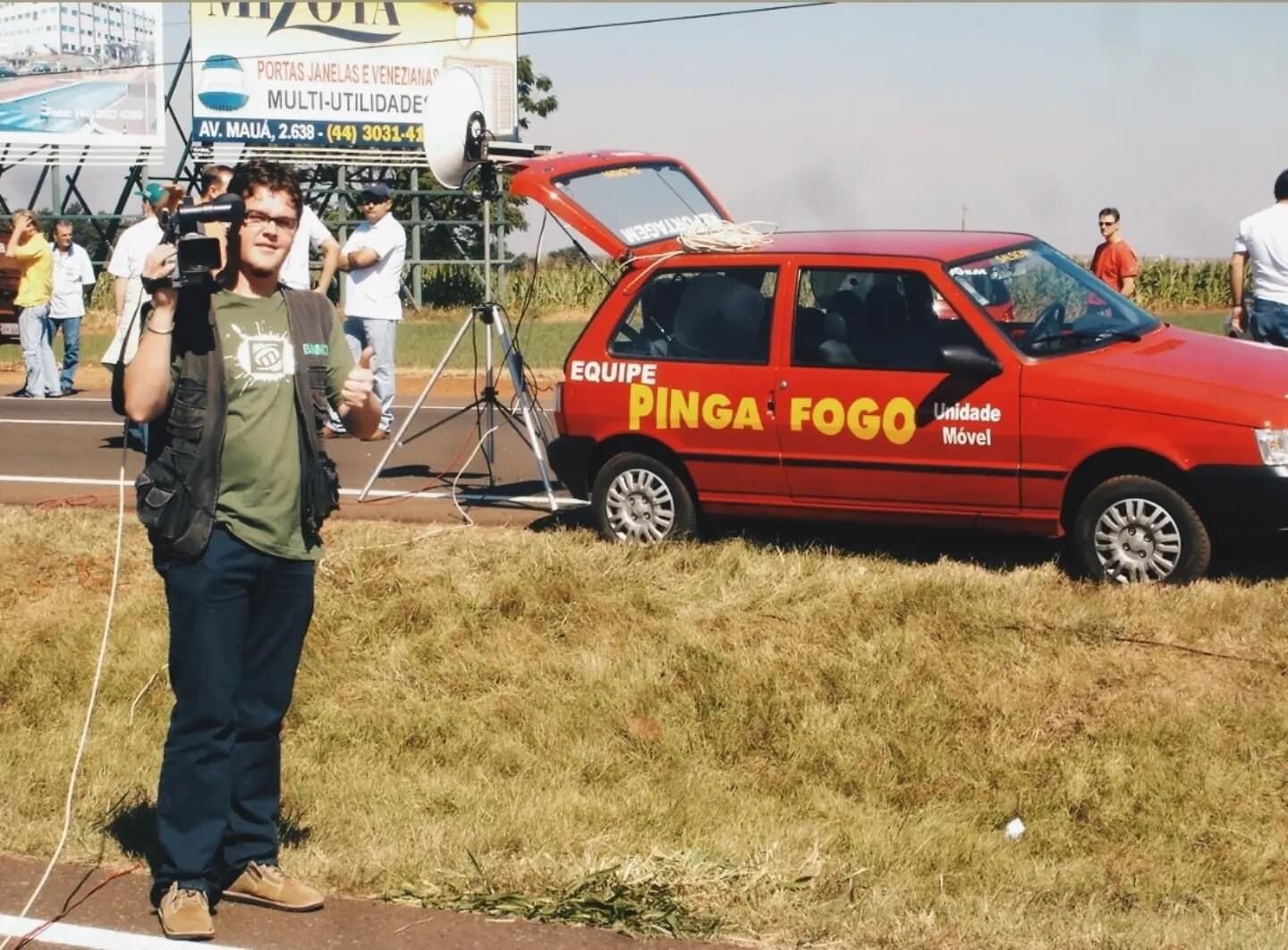 1ª transmissão ao vivo do Programa Pinga Fogo na TV - 2003