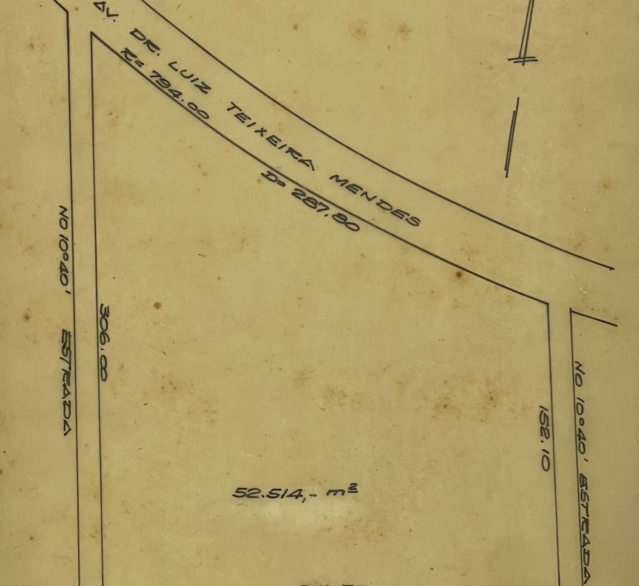 Quadra A18 da Zona 5 - Década de 1950