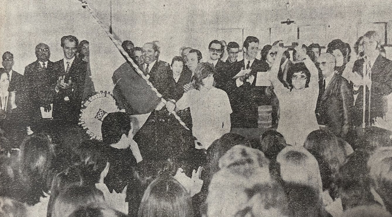 Bandeira do Colégio Estadual Gastão Vidigal - 1973