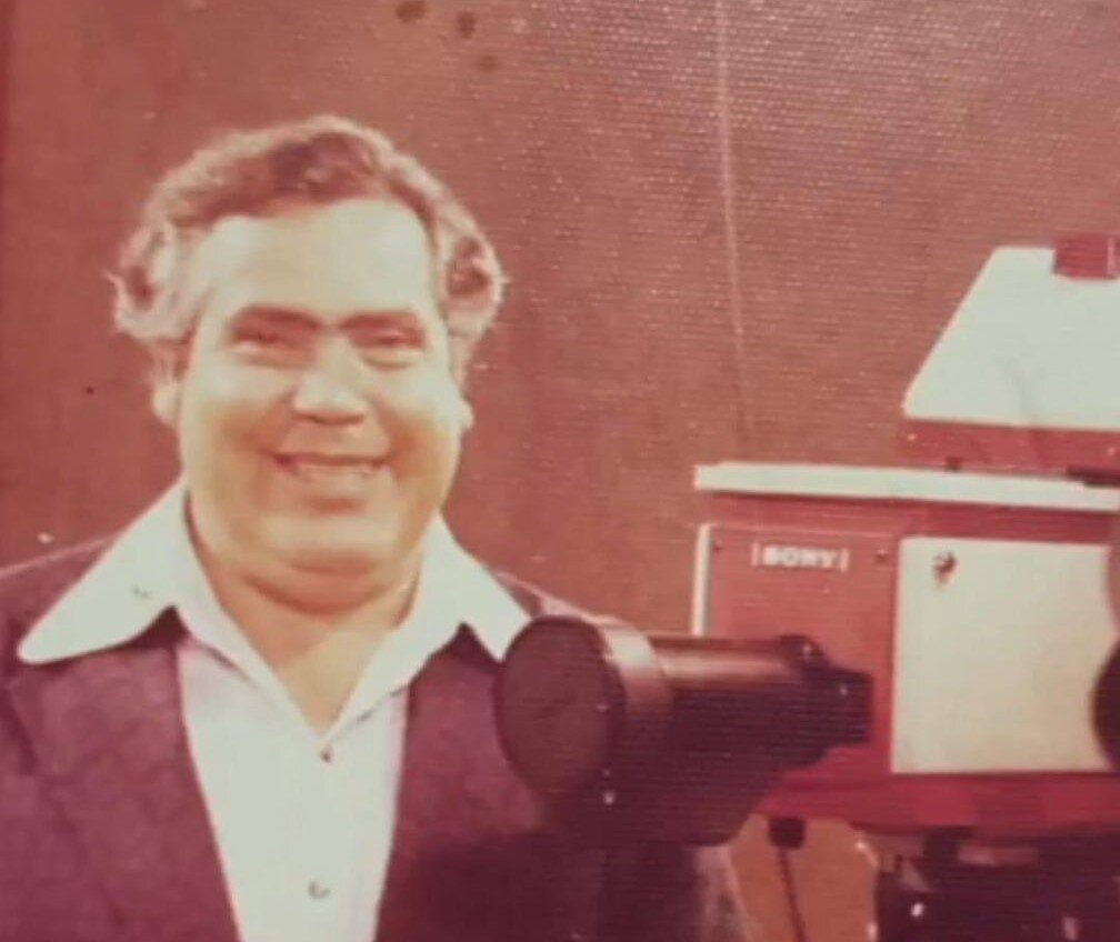 Diretor artístico da TV Cultura de Maringá - Anos 1970