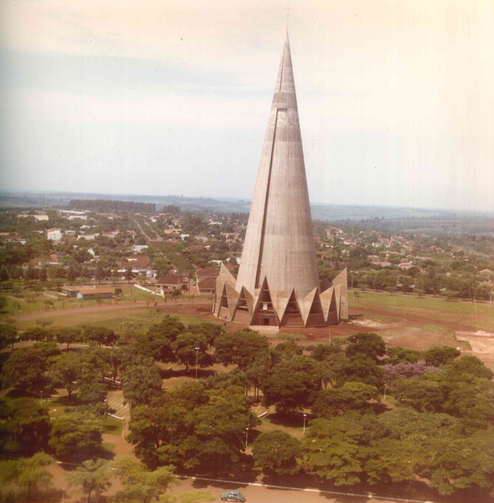 Catedral e imediações - Anos 1970