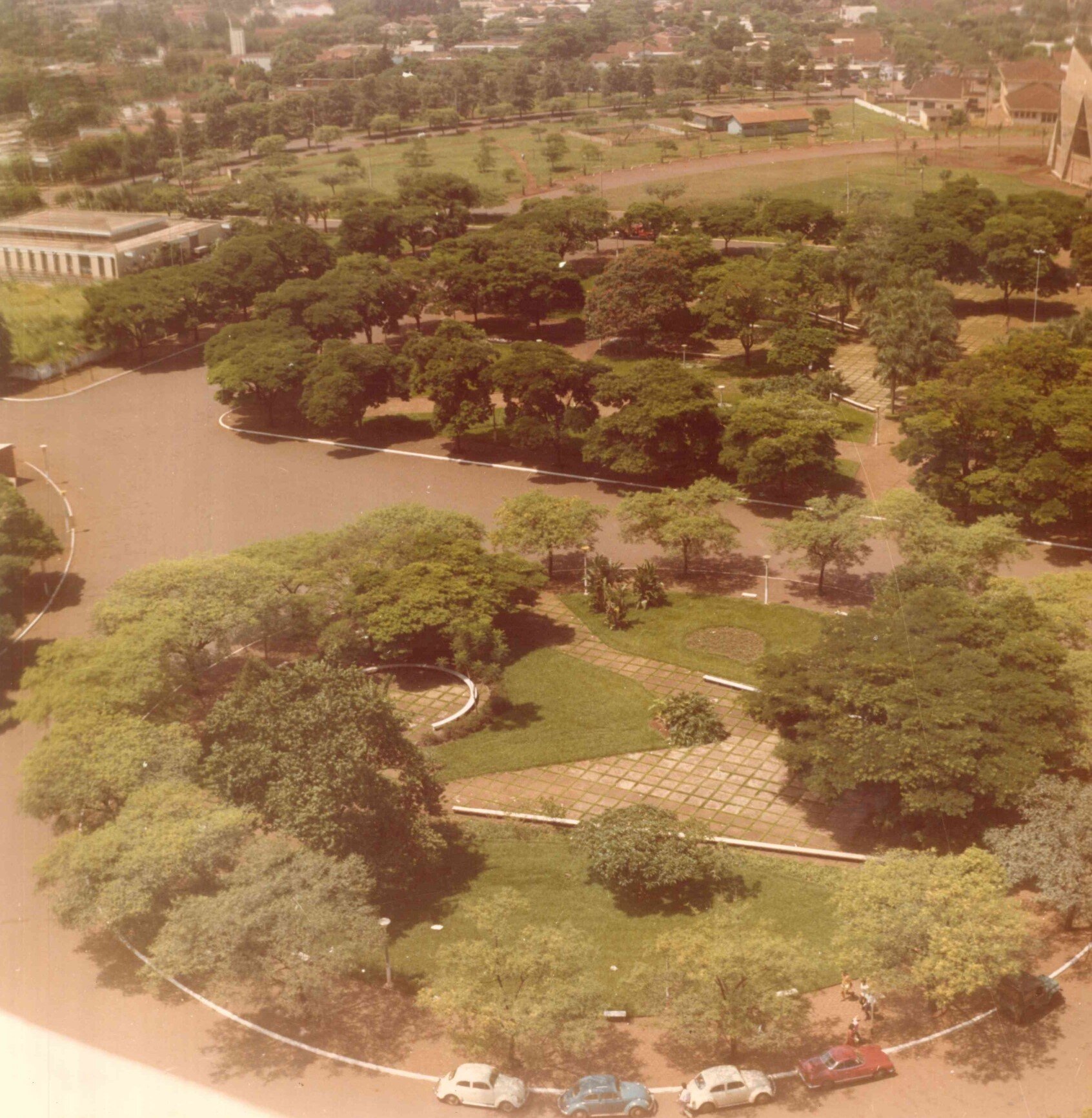 Praça Franco Pereira da Costa - Década de 1970