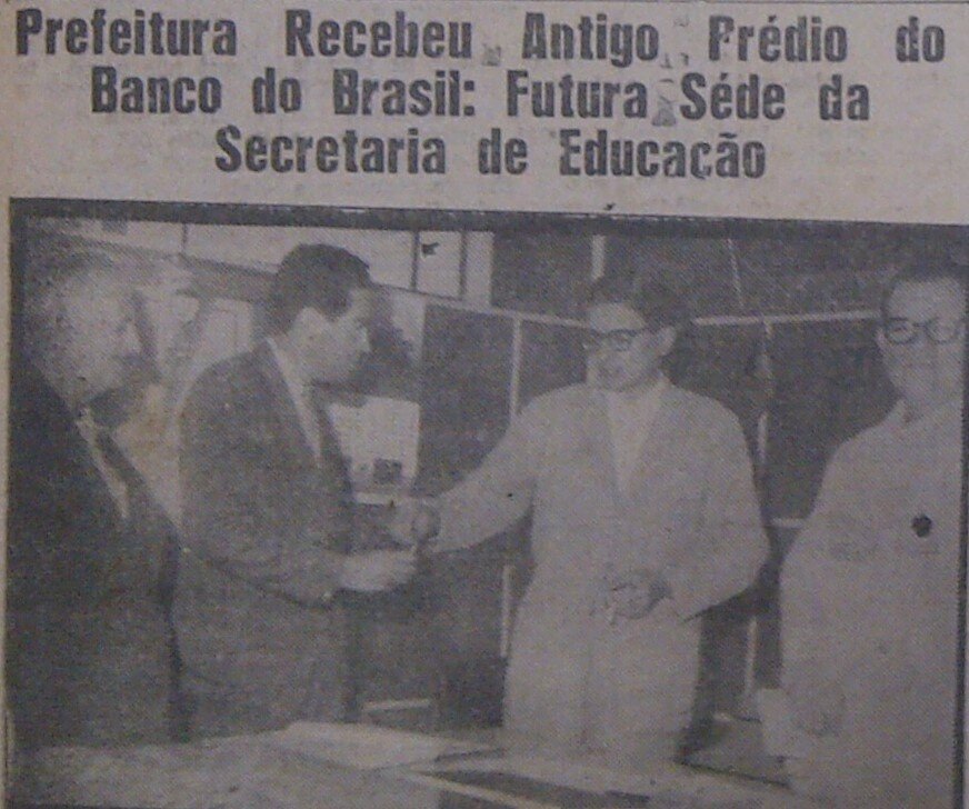 Novo prédio da Biblioteca Municipal - 1963